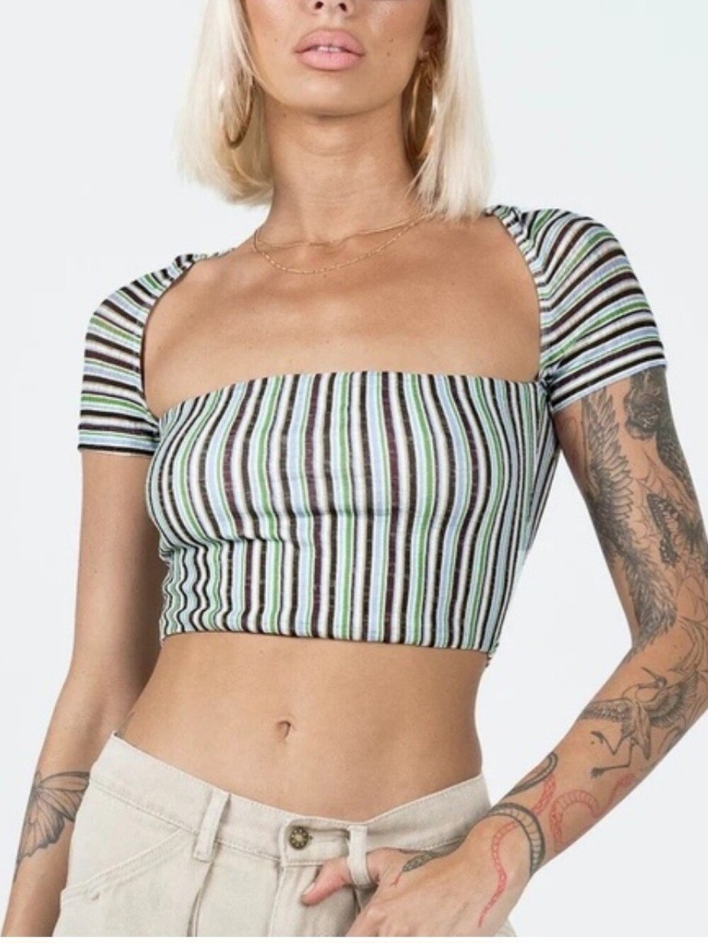Princess POLLY AMES crop top size 8